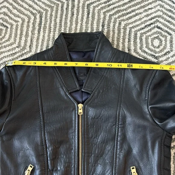 J crew leather jacket - Picture 7 of 10